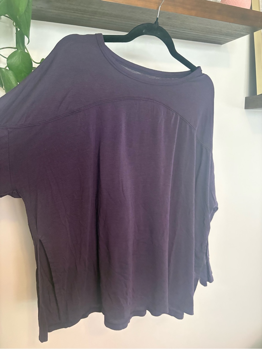 Old Navy Plum Long Sleeve Relaxed Tunic
